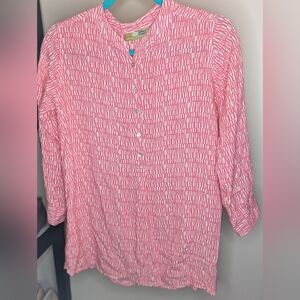 Rock Flower Paper Blouse